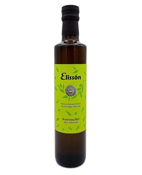 Elissón Koroneiki Olive Oil Bottle 0,5l