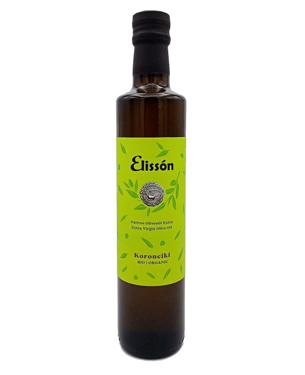 Elissón Koroneiki Olive Oil Bottle 0,5l